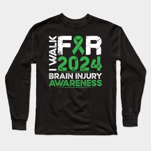 Brain Injury Awareness Walk 2024 Long Sleeve T-Shirt